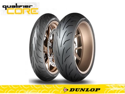 Motorcycle Tyre Dunlop Qualifier Core 180/55ZR17 (73W) | eBay