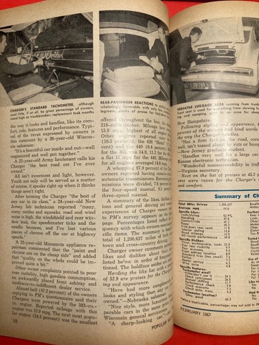 1967 February, Popular Mechanics U.S. Helicopters IN VIETNAM. DODGE CHARGER. - Picture 15 of 21