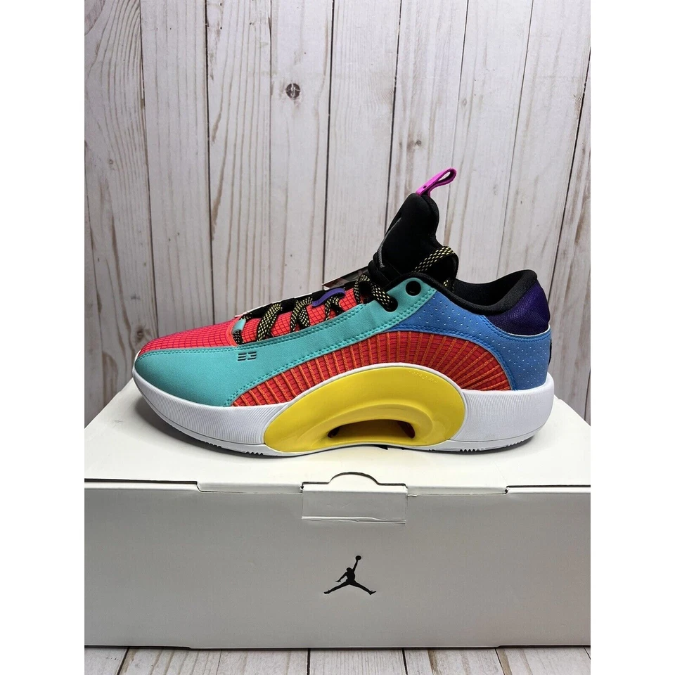 Nike Air Jordan 35 Low DS PF Reflexology Hombres Talla 11 Multicolor DJ2831 300 Foto 3 de 4
