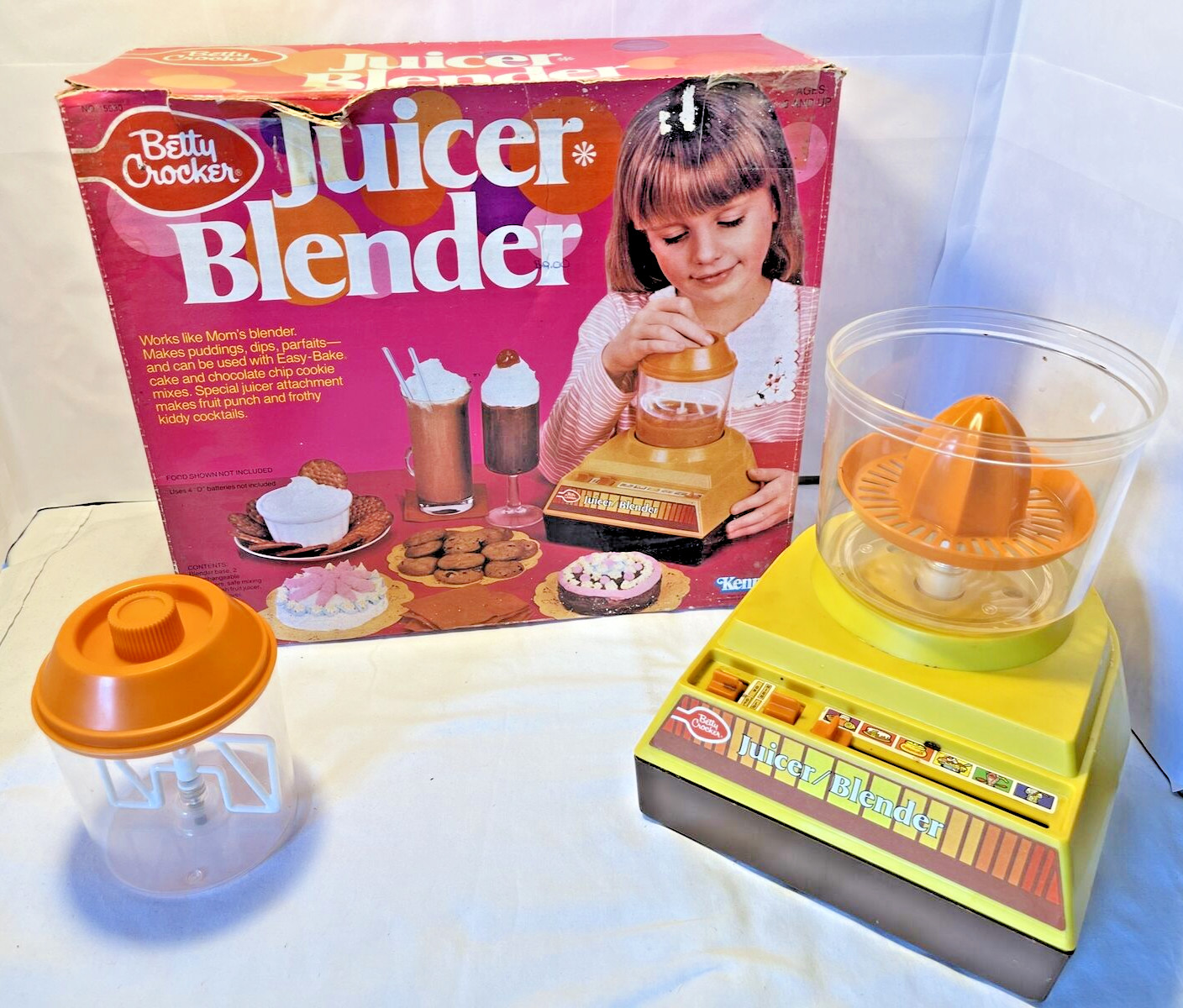 Vintage Betty Crocker Juicer Blender Juicer Kenner 1975 Comp