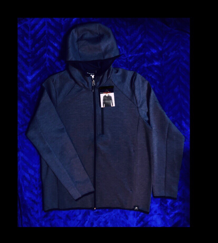 Zeroxposur Men's Full Zip Lightweight Tech Hoodie Size Small