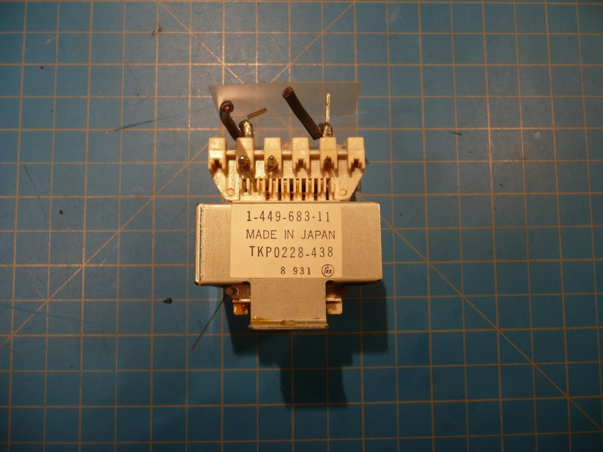 Sony Power Transformer Replacement Parts Part # 1-449-683-11
