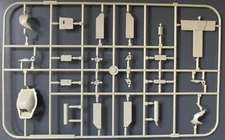 Eduard 1/35th Scale Hetzer Mid Version -  Parts Lot G from Kit No. 3713