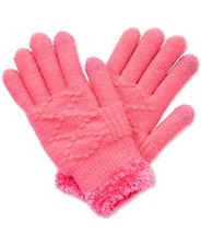 Jenni Lined Gloves Pink One Size