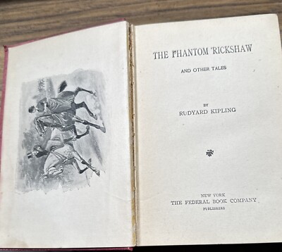 The Phantom Rickshaw by Rudyard Kipling Rand Mcnally Hardcover