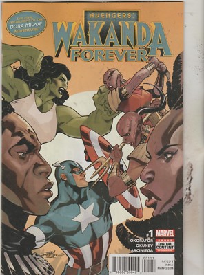 MARVEL COMICS AVENGERS WAKANDA FOREVER #1 OCTOBER 2018 1ST PRINT NM