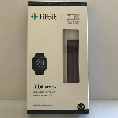 New Fitbit Versa Knit Accesory Band Bracelet Tricote