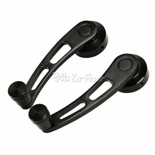 Black Aluminum Car Truck Manual Door Window Winders Crank Handle Universal Car - Picture 4 of 12