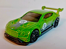2018 Bentley Continental Gt3 Hot Wheels 2020 Nightburnerz Green Y5 164 Loose 2018 Bentley Continental Gt3 Hot Wheels 2020 Nightburnerz Green Y5 164 Loose