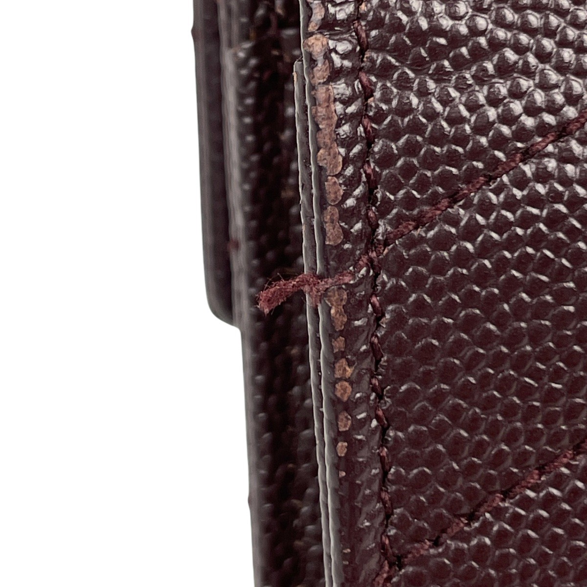 SAINT LAURENT Cassandra Classic Catena Portafoglio Pochette Borsa a Tracolla Pelle...