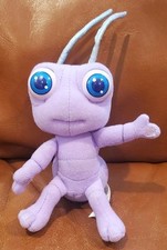 1998 Disney Pixar Bugs Life 4.5 Inch Dot Purple Flying Bug Stuffed Plush Toy