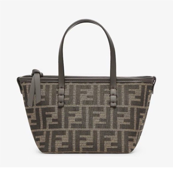 FENDIバック Fendi Mini Roll Brown FF jacquard mini bag | eBay