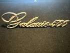 Vintage FORD GALAXIE 500 EMBLEM D2AB 6550398 AA Badge Authentic W/Mounting Pegs