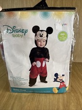 Disney Baby Disguise Mickey Mouse Costume Suit Infant 6 Months  Halloween