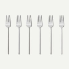 SAMBONET SET 6 FORCHETTINE DESSERT IN ACCIAIO INOX 18/10 - 100