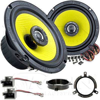 GROUND ZERO LAUTSPRECHER für VOLVO S40 II Typ M 2004-2012 Heck Tür 130W #CARM