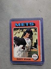1975 TOPPS # 90 RUSTY STAUB NY METS EX-MT 