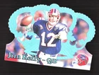 1995 Pacific Crown Royale Football Blue Holofoil Jim Kelly #42 PSA 8