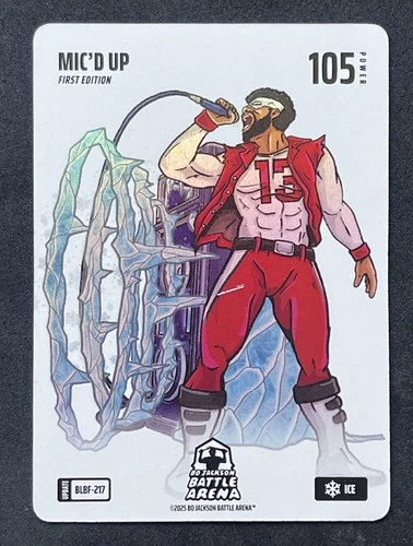Bo Jackson Battle Arena Update #BLBF-217 Mic'D Up Mike Evans Ice Blizzard