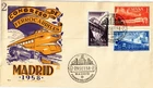 Dr Jim Stamps Spain 1958 International Railway Congress 3V Set First Day Cover