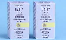 Daily Facial Mineral Sunscreen SPF 40, FREE Shipping