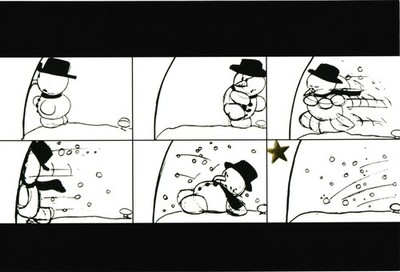 Disney Pixar Knick Knack Storyboards Postcard Unposted The Art of Pixar