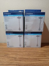  4 Westinghouse 1-Light Brushed Nickel Mini Pendant