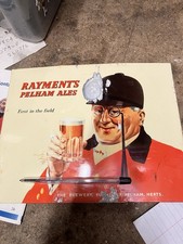 Rayments Pelham Ales Tin Sign- Beer Pubs Herts