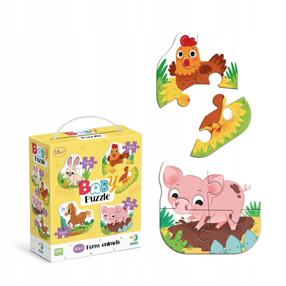 4823115912466 Dodo Baby puzzle 4 1 3490₽