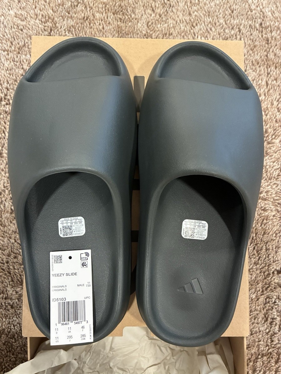 靴 YZY SLIDE ID5103 adidas YEEZY Slide Dark Onyx ID5103 Men's Size | eBay
