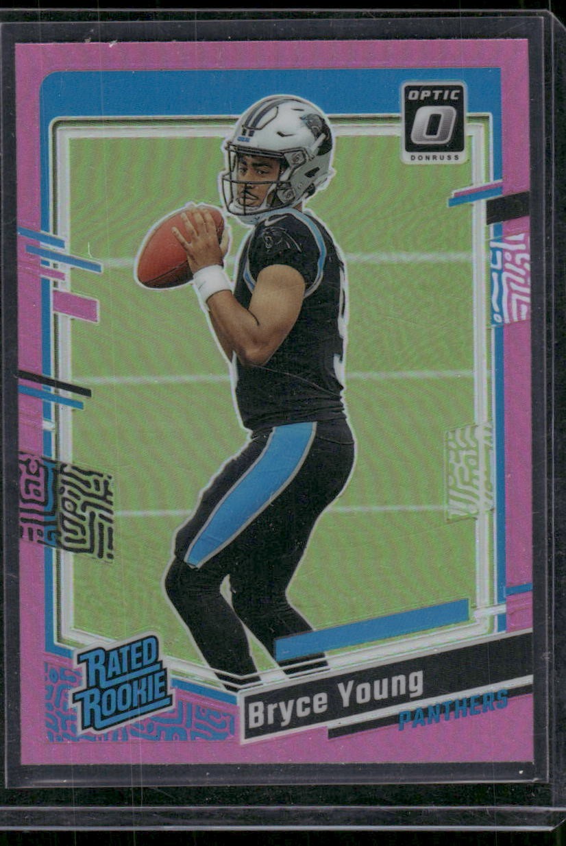 2023 Donruss Optic #213 Bryce Young Pink
