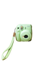 Fuji Instax Mini 9 Fujifilm Instant Film Camera Lime Green - Tested Working