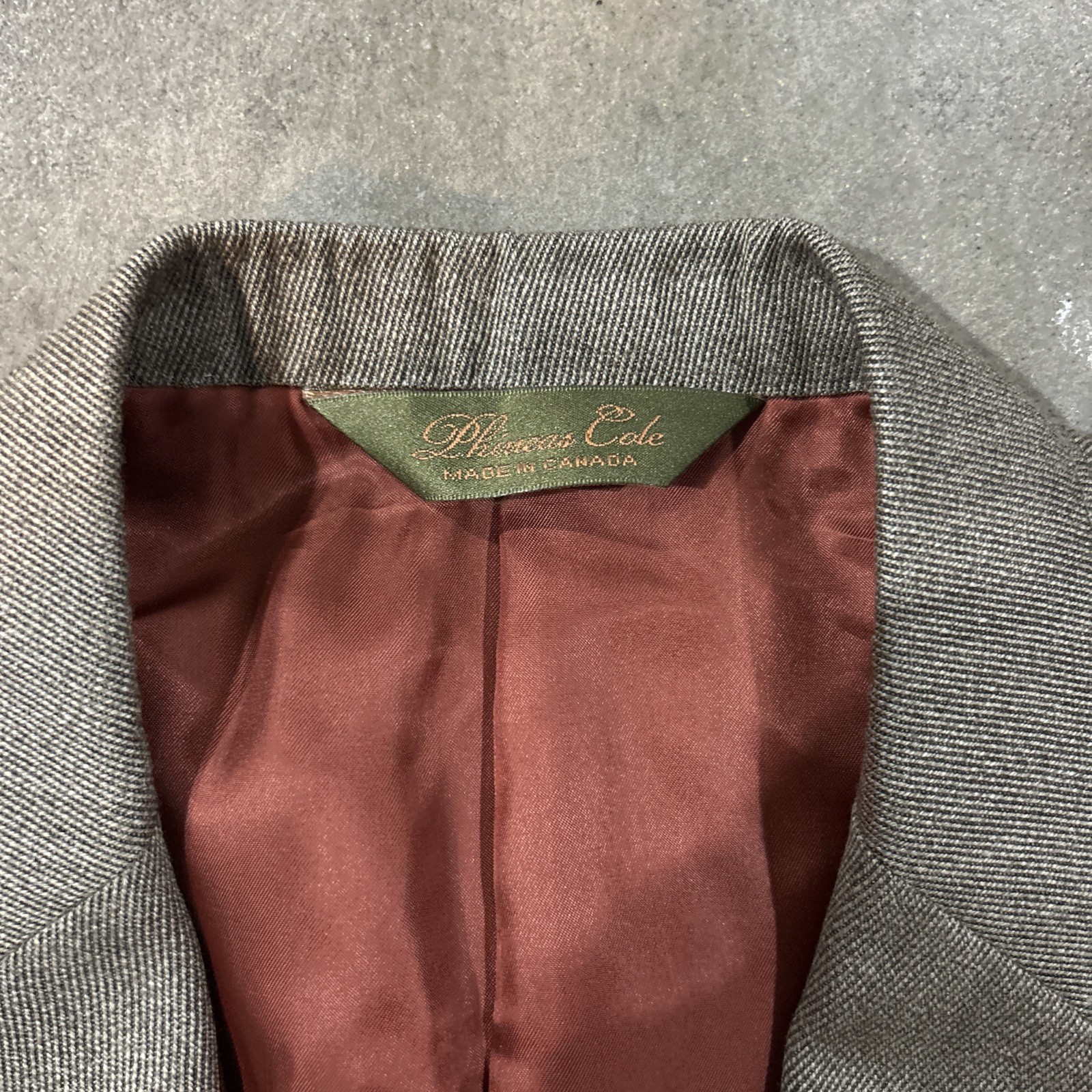 40 Reg - Paul Stuart Phineas Cole Suit Brown 