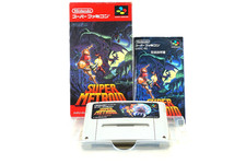 Super Metroid Nintendo 1994 Super Famicom Japón SFC Completo en Caja Probado en Caja