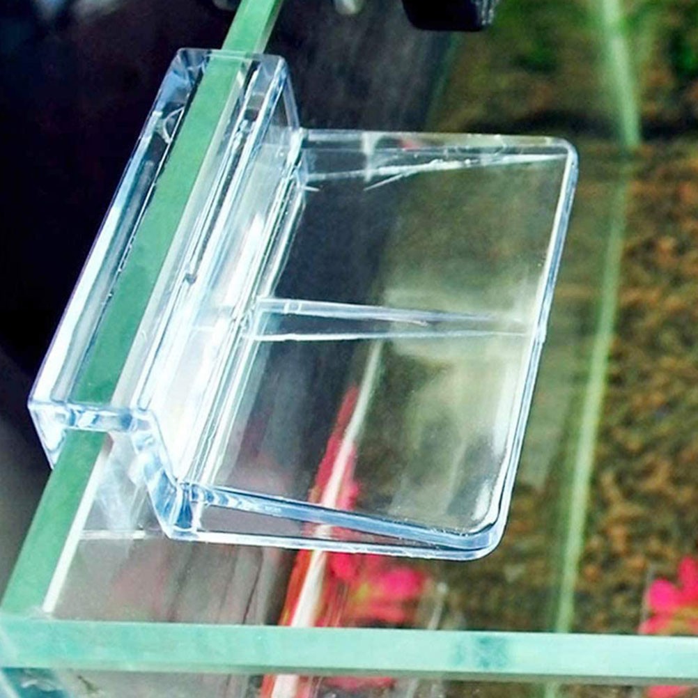 8pcs Coperchi in Vetro per Serbatoio Pesci Supporta Morsetti per Coperchio Acquario
