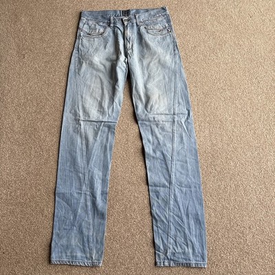 Levis The Future Twist Icon Engineered Twist Jeans Mid Blue 32 x 34 Rare
