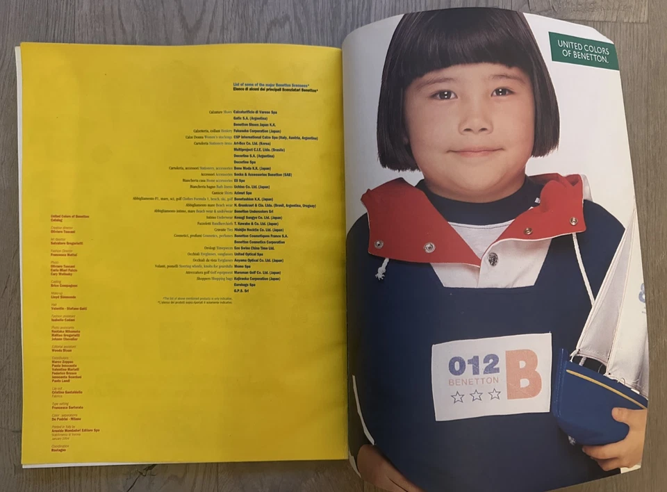 UNITED COLORS OF BENETTON Catalog Spring-Summer 1994 - Bild 4 von 4