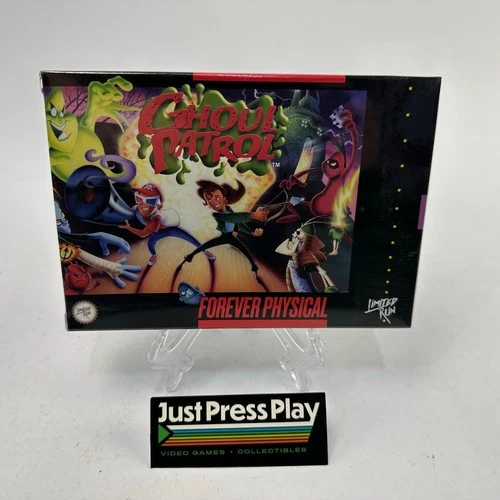 Ghoul Patrol Game Cartridge for Super Nintendo SNES Limited Run Games Physical