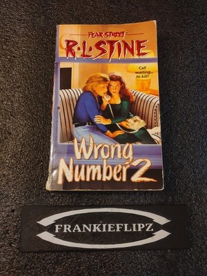 Fear Street  Wrong Number 2 R.L. RL Stine  Vintage YA Horror 1995
