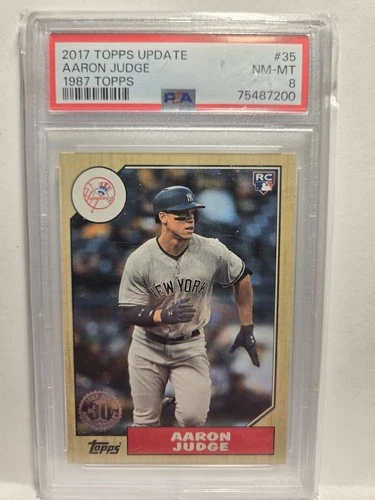 AARON JUDGE ROOKIE 2017 Topps Update Series - 35th Anniversary PSA 8