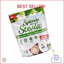 SPLENDA Stevia Zero Calorie Sweetener Jar Refill, Plant Based Sugar Substitute G