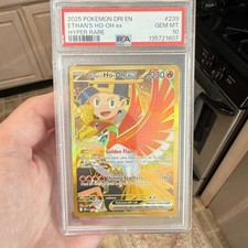 Pokemon TCG Sv10 Destined Rivals Ethan's Ho-Oh ex 239/182 Hyper Rare Holo PSA 10 on eBay