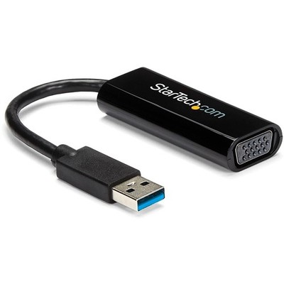 StarTech.com USB 3.0 to VGA Adapter - Slim Design - 1920x1200 - External Video &