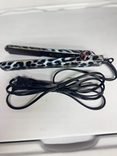 PYT Ceramic Hair Straightening Flat Iron Model PYT-038 Blue Animal Print