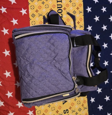 Luxja Kosmetiktasche, Luxus Lila Tasche Neu