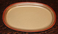 Mikasa Ben Seibel Potters Art Country Cabin Oval Serving Platter 15”