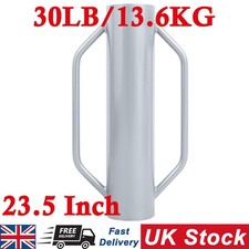 30LB/13.6KG T Post Driver 23.5" Fence Post Drive Metal Post Pounder with Handles