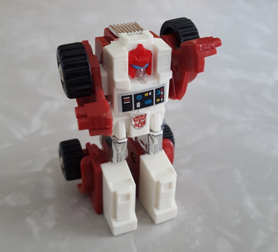 Transformers G1 SWERVE Mini Vehicle red truck 1986