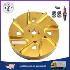 Billet Flywheel Aluminum with 26LB Spring Spark Plug Set For Predator 212cc Hemi