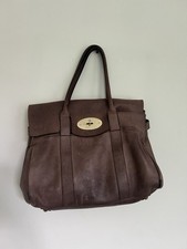 Mulberry Bayswater Oak Tan Leather Bag Preloved Classic, Genuine